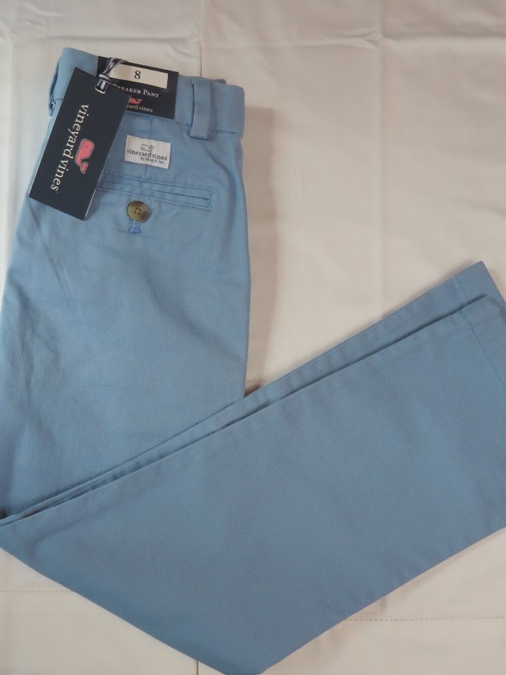 Size 8 Boys Vineyard Vines Pants | Light Blue | NEW w TAGS
